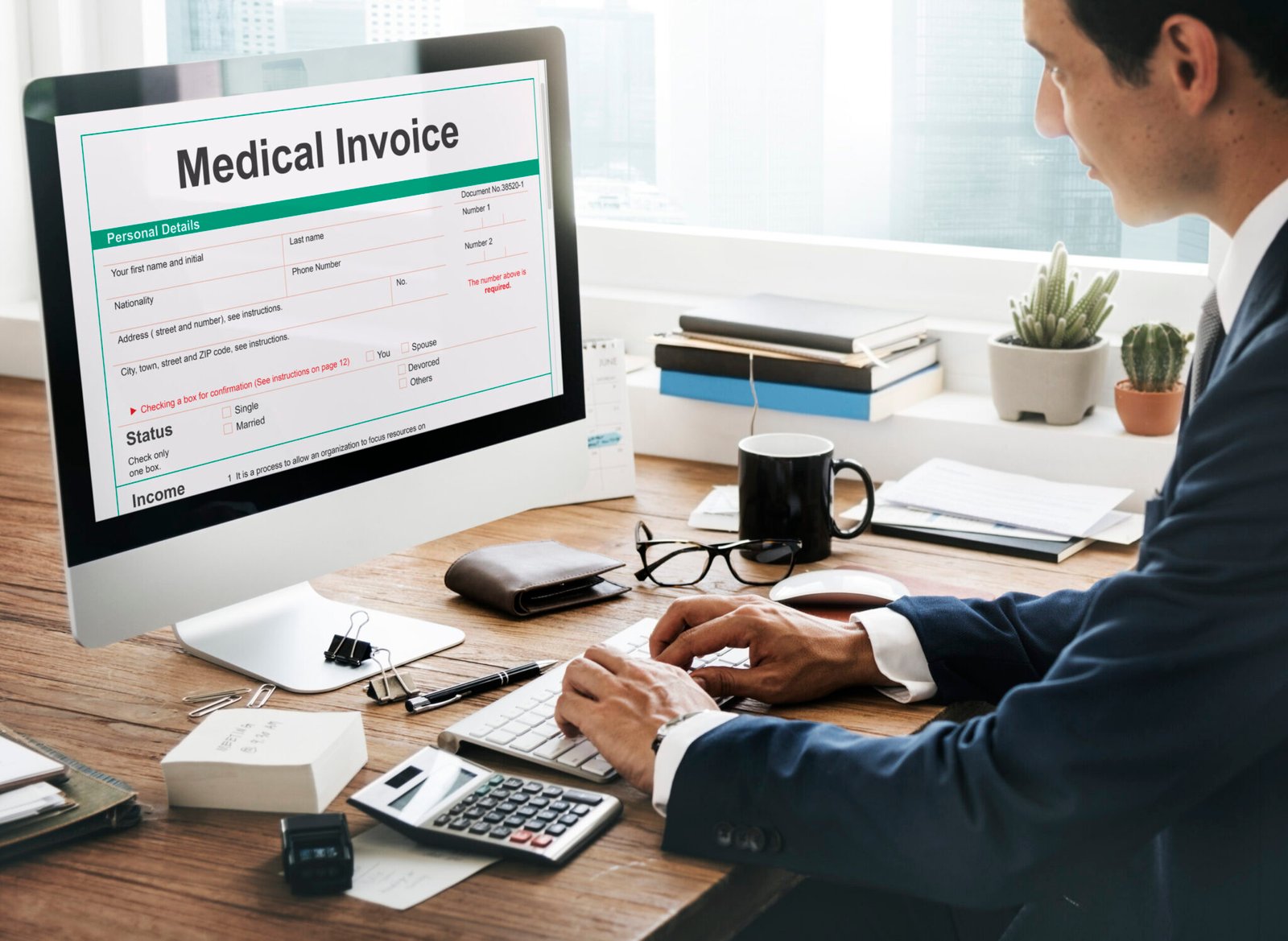 Medical Invoice Document Form - Fluxdor Management Services